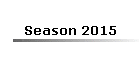 Season 2015