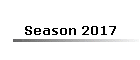 Season 2017