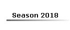 Season 2018